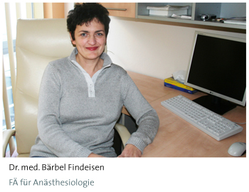 Dr. med. Bärbel Findeisen, Fachärztin für Anästhesiologie